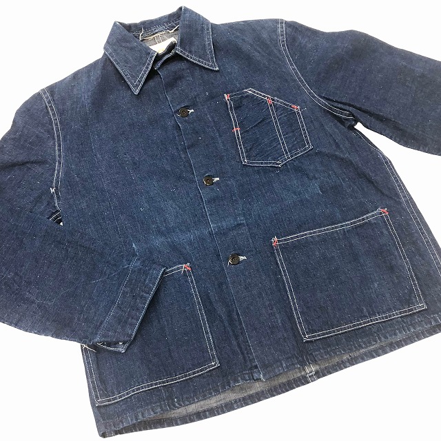 SAMPSON MFG CO DENIM COVERALL 30S 「変形ポケット、サイズ36 