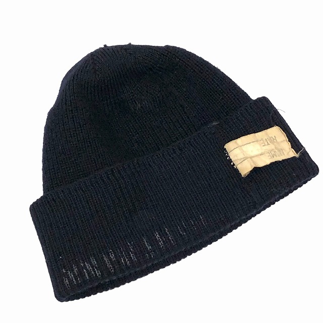 検討します1940s U.S.Navy Watch Cap with stencil - ニットキャップ