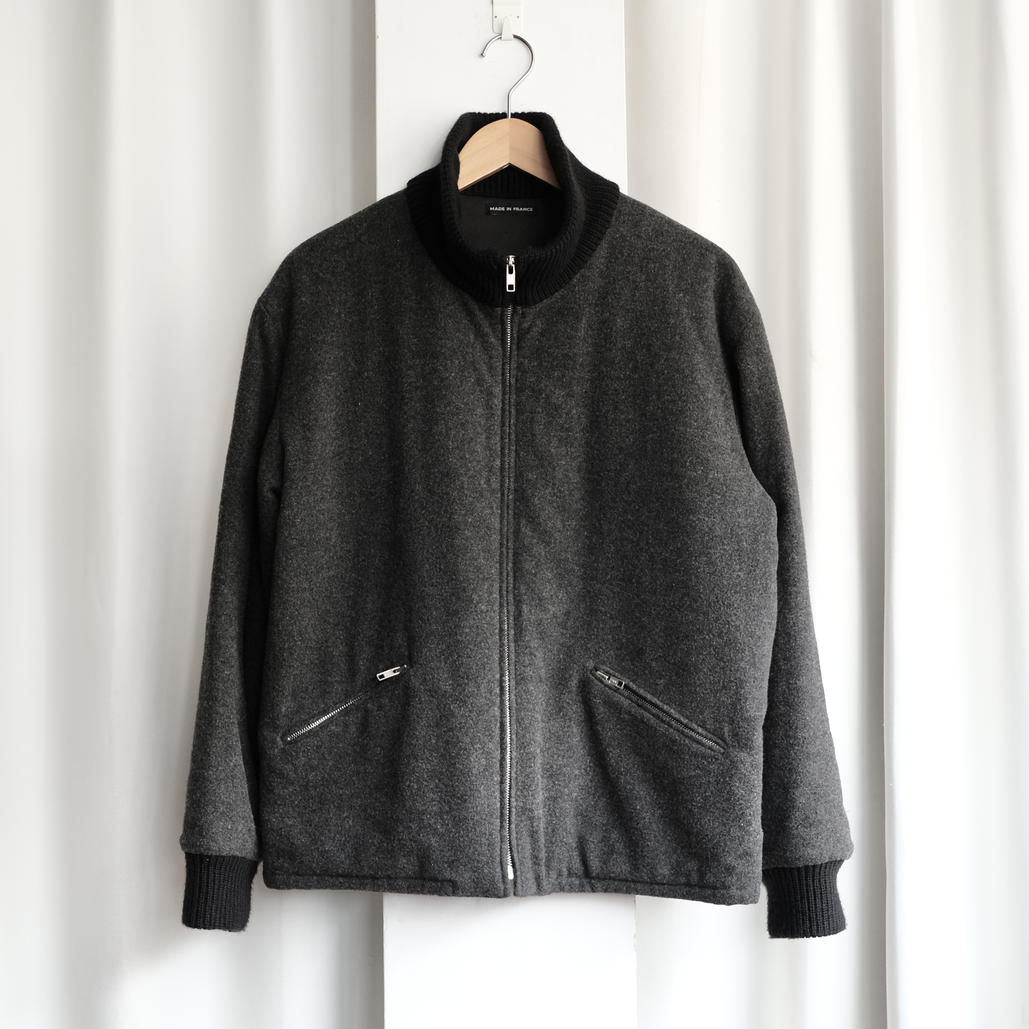 90s agnes b. HOMME wool zip jkt ヴィンテージ 90s agnes b. HOMME wool zip jkt ヴィンテージ