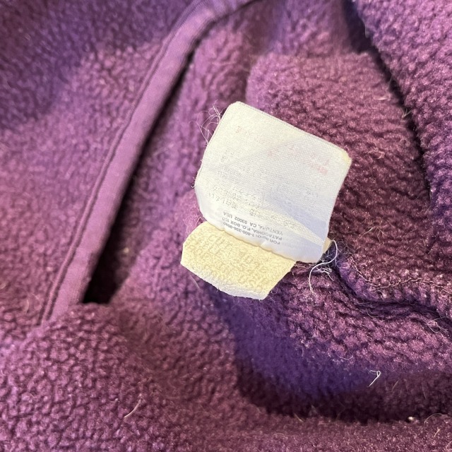 PATAGONIA SYNCHILLA SNAP-T 90S 「PURPLE、1998、SIZE M」｜SAFARI
