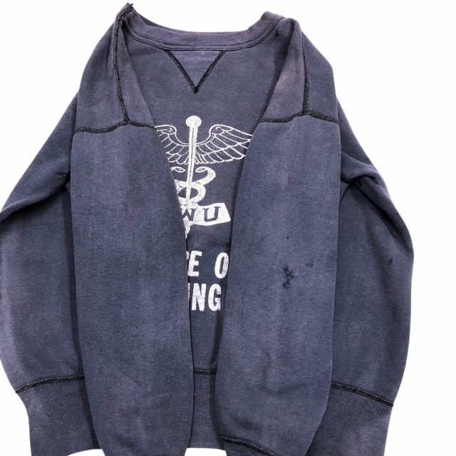 b*.様 60s 前V sweat 60s Sears SPORTSWEAR Front-V Sweatshirt （L） | Wonder Wear