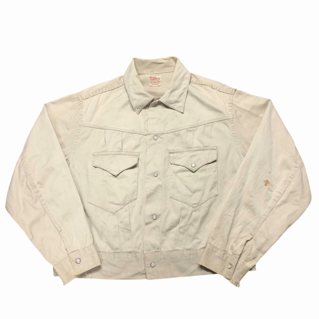 LEVI'S SATIN WESTERN JACKET 50S 「ショートホーンタグ