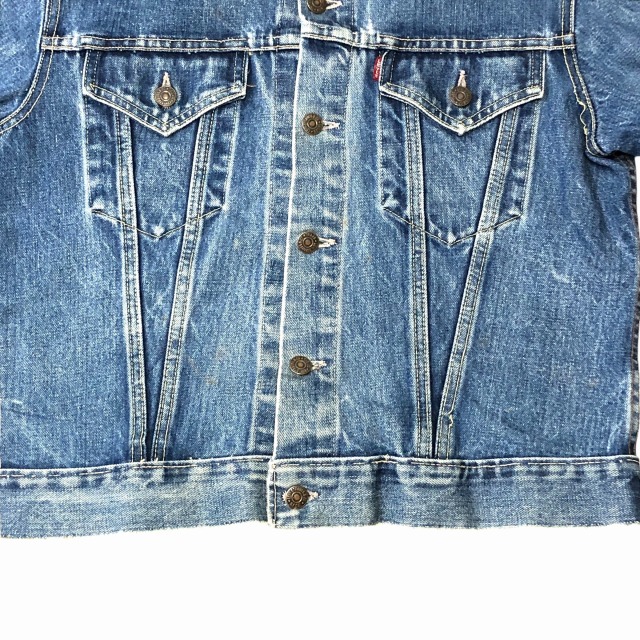 60s ビンテージLevi's 557 BIG E 実寸サイズ46相当 ビンテージ60's○Levi's 557 BIG E○220724k1-m-jk-dnm196
