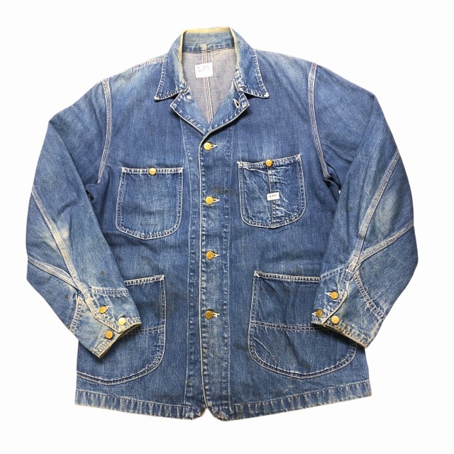 Lee denim coverall 91-j 70s-80s USA製 70s USA製 Leeリー 91-J デニム カバーオール - Sixpacjoe Web Shop