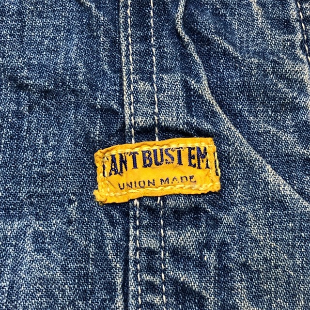 50s CAN'T BUST'EM GOLD LABEL　デニム　オーバーオール 50s CAN'T BUST'EM GOLD LABEL デニム オーバーオール