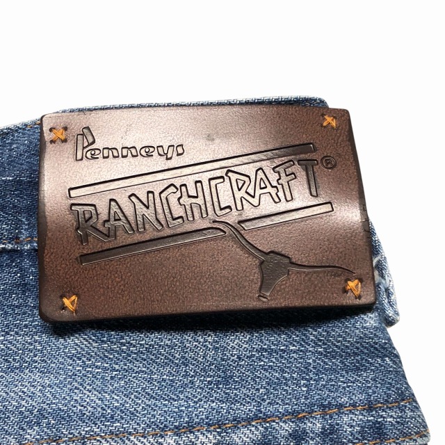 良フェード 一点物 ダブルニー 雰囲気系 ヒゲ落ち 色落ち完璧 W34×L34 H＞フェード ダブルニーパンツ