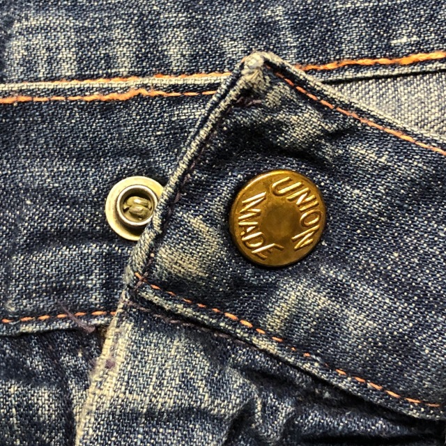 1950'S VINTAGE DENIM WORK PANT 「リペア、実寸W35 L25