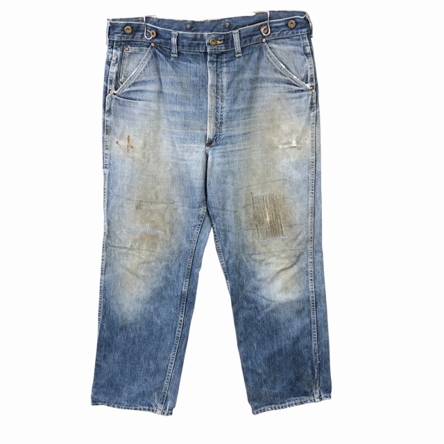 lierunページとなります。 LEE×BOSS OF THE ROAD 77 DENIM LOGGER PANT 70S 「リペア、実寸