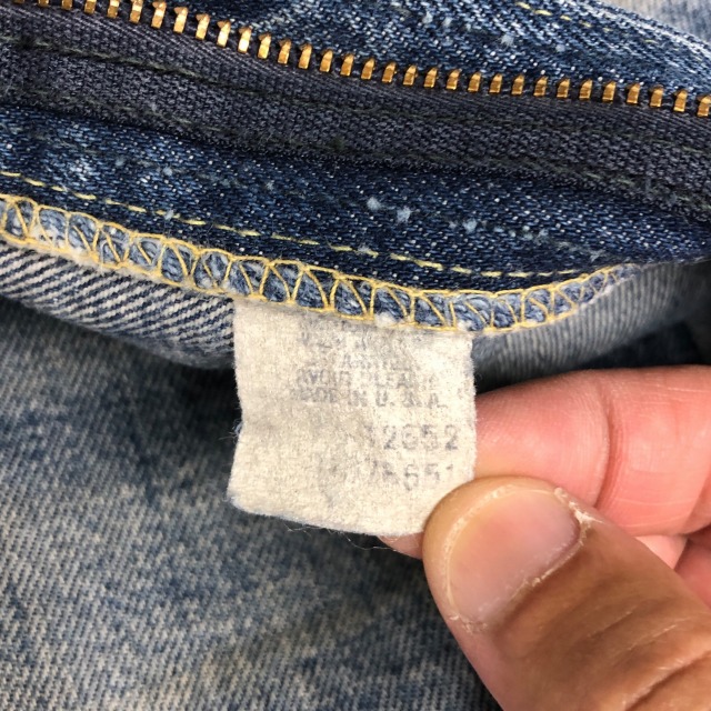 LEE×BOSS OF THE ROAD 77 DENIM LOGGER PANT 70S 「リペア、実寸