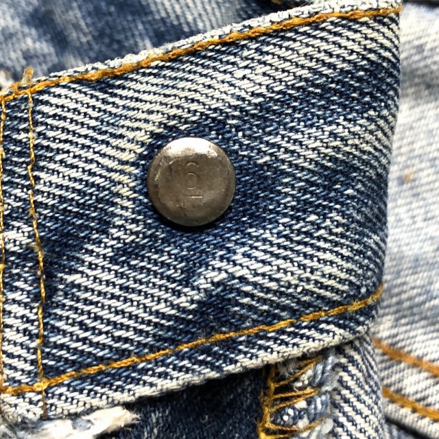 LEVI'S 501 66 SINGLE 「ダメージ、実寸W31 L30」｜SAFARI