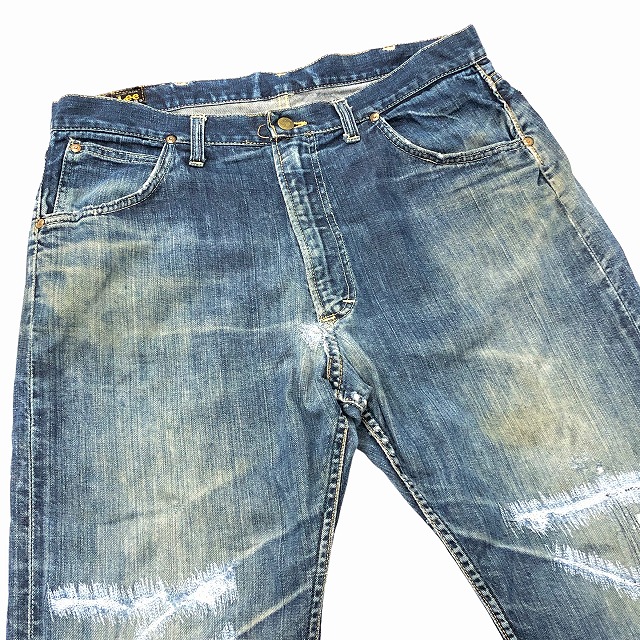 LEE 101Z 60S 「サイド黒タグ、片耳、雰囲気抜群、実寸W36.5 L30