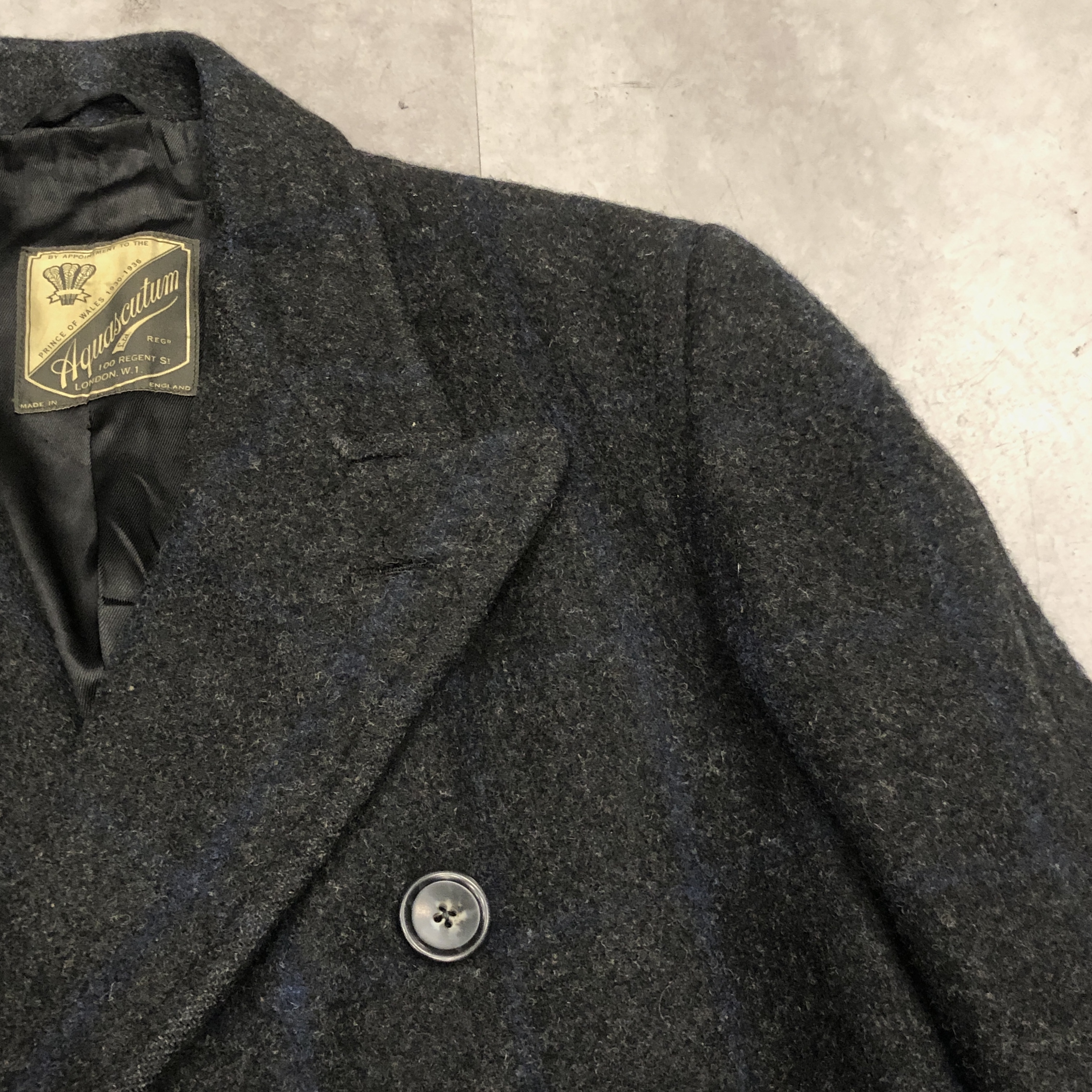 ブタロース 英国製 Aquascutum Aquascutum - BALMACAAN COAT