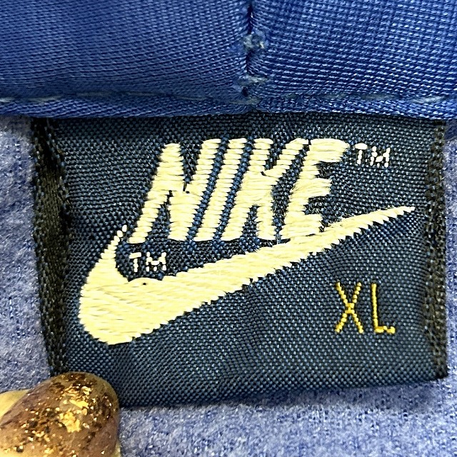 NIKE TRACK PARKA 80S 「風車ロゴ、CAL STATE BAKERSFIELD、ブルー