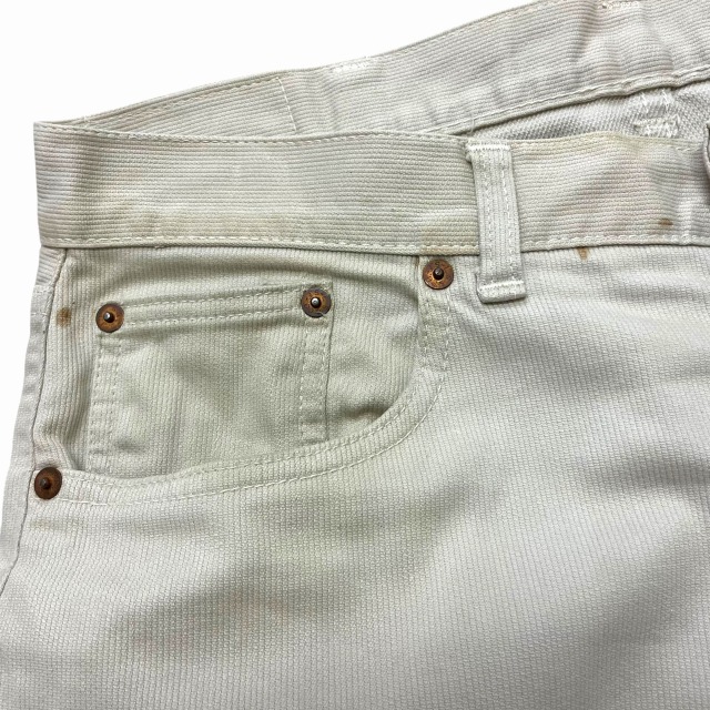 60s LEVI'S 911B BIG-E 白ピケ オリジナル 60s LEVI´S 911B BIG-E 白ピケ オリジナル メンズ