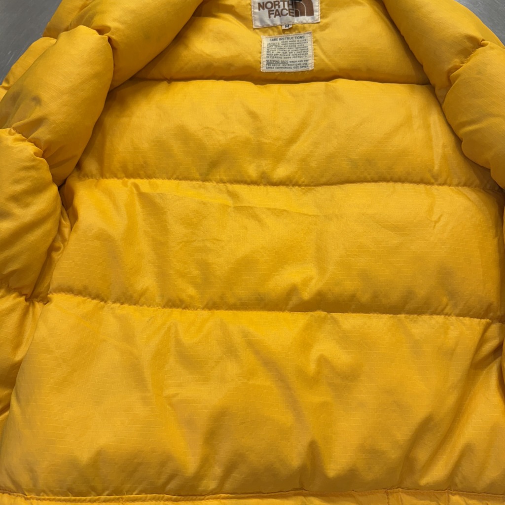 NORTH FACE DOWN VEST 70S 「レアカラー、イエロー、サイズ