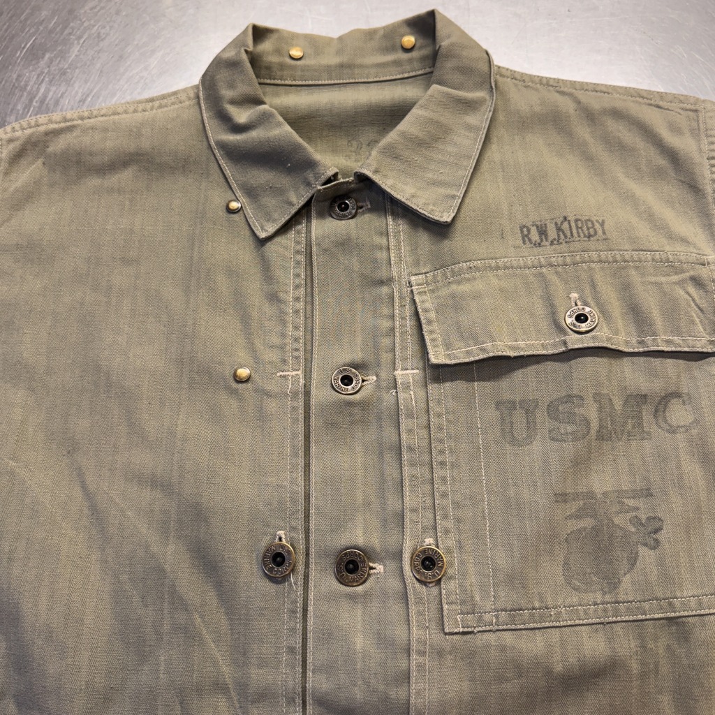 USMC P-44 HBT JACKET 40S 「雰囲気良好、サイズ38」｜SAFARI
