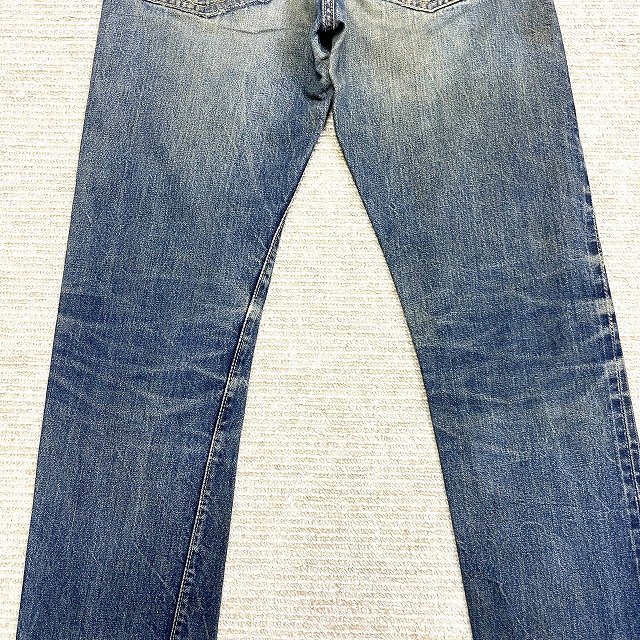 LEVI'S 505 BIG E 「耳付き、Vステッチ、ウェストシングル、実寸W32.5