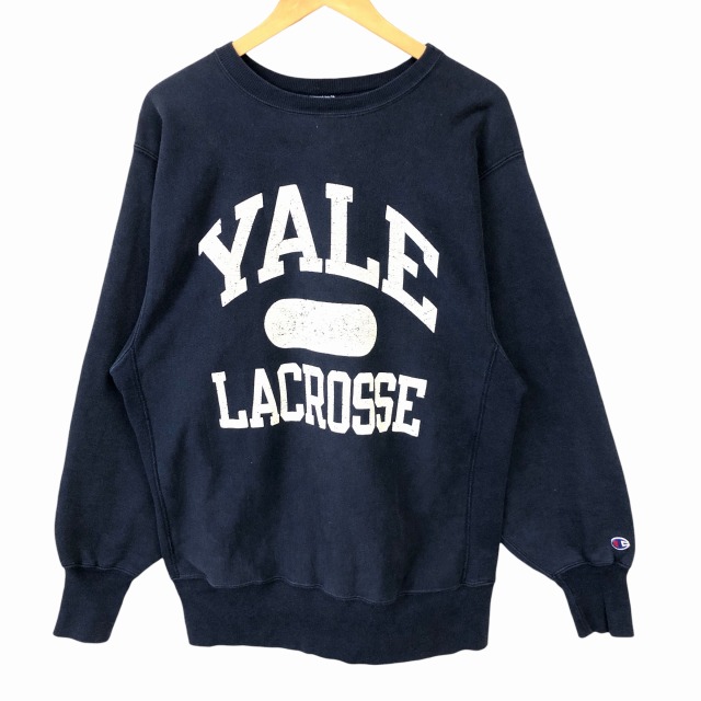 90s Champion REVERSE WEAVE アメリカ製 USA製 90s Champion Reverse Weave Sweatshirt 灰 L 刺繍タグ