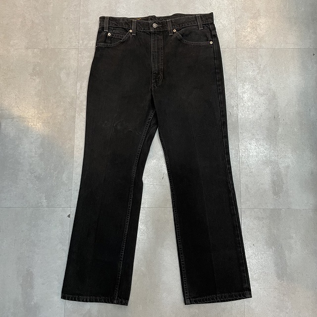 LEVI'S BLACK 517 90S 「後染め、サイズ W35.5 L30」｜SAFARI サファリ