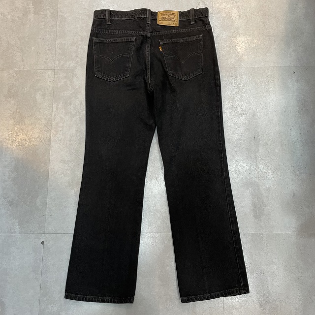 LEVI'S BLACK 517 90S 「後染め、サイズ W35.5 L30」｜SAFARI サファリ