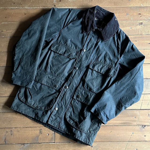 80s BARBOUR ″YKK棒ZIP″ ″4 POCKET″ BEDALE JACKET 36｜SAFARI 