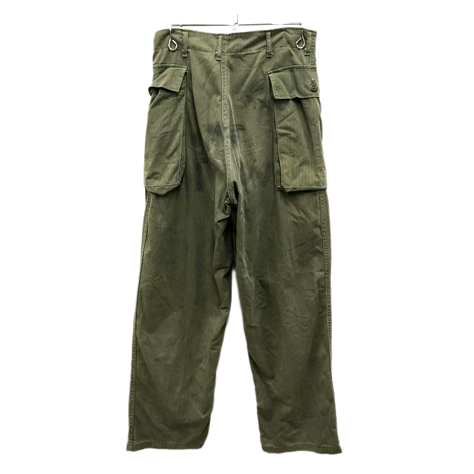 US ARMY M HBT CARGO PANT S PW、実寸W L.5｜SAFARI