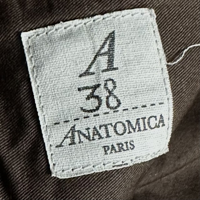 MADE IN FRANCE″ ANATOMICA LINEN TENNIS STRIRE TANGO PANTS｜SAFARI