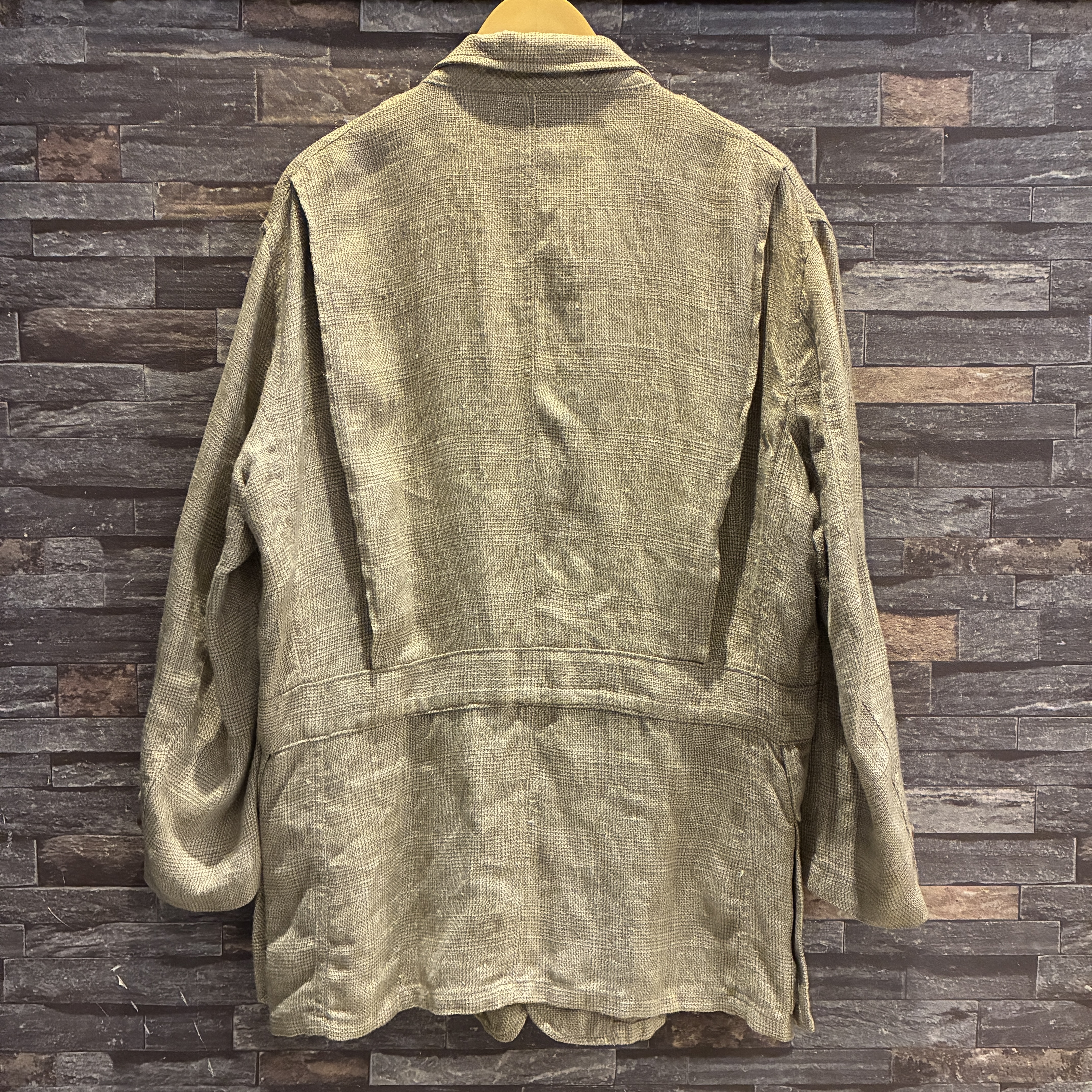 RALPH LAUREN LINEN SILK NORFORK JACKET 1990'S OLD USA製