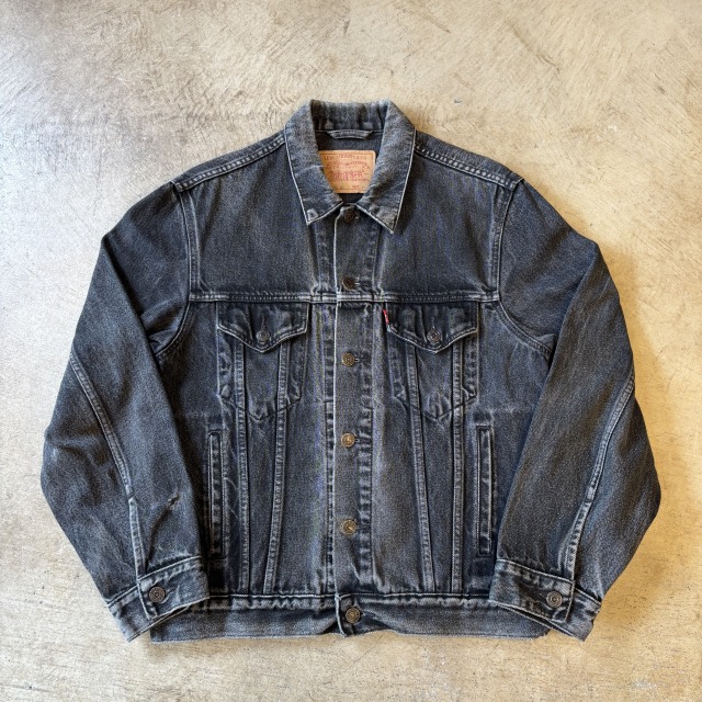 EURO LEVI'S 70503 DENIM JACKET 「後染めブラック、SIZE M」｜SAFARI
