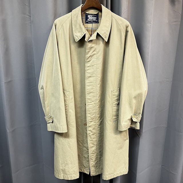 BURBERRYS SINGLE RAGLAN BALMACAAN COAT 