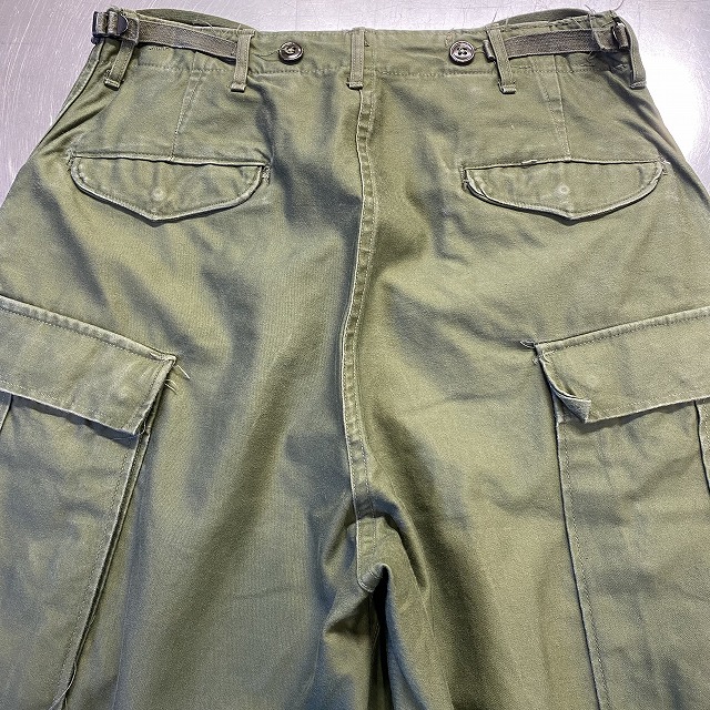 US-ARMY M-51 CARGO PANT 1950's VINTAGE 「SMALL-SHORT」｜SAFARI