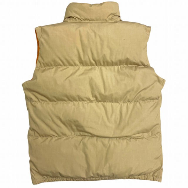 NORTH FACE DOWN VEST 80S 「USA製、茶タグ、ベージュ、サイズM