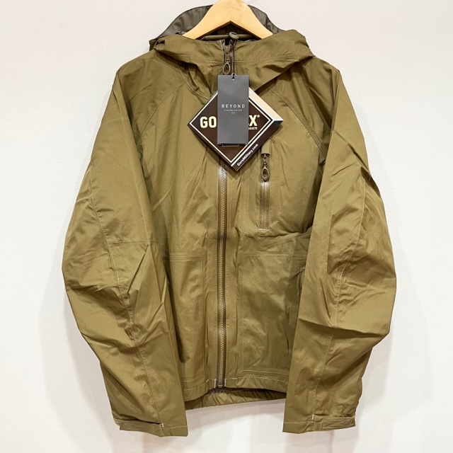 NEW】BEYOND CLOTHING A6 RAIN JACKET GORE-TEX｜SAFARI サファリ