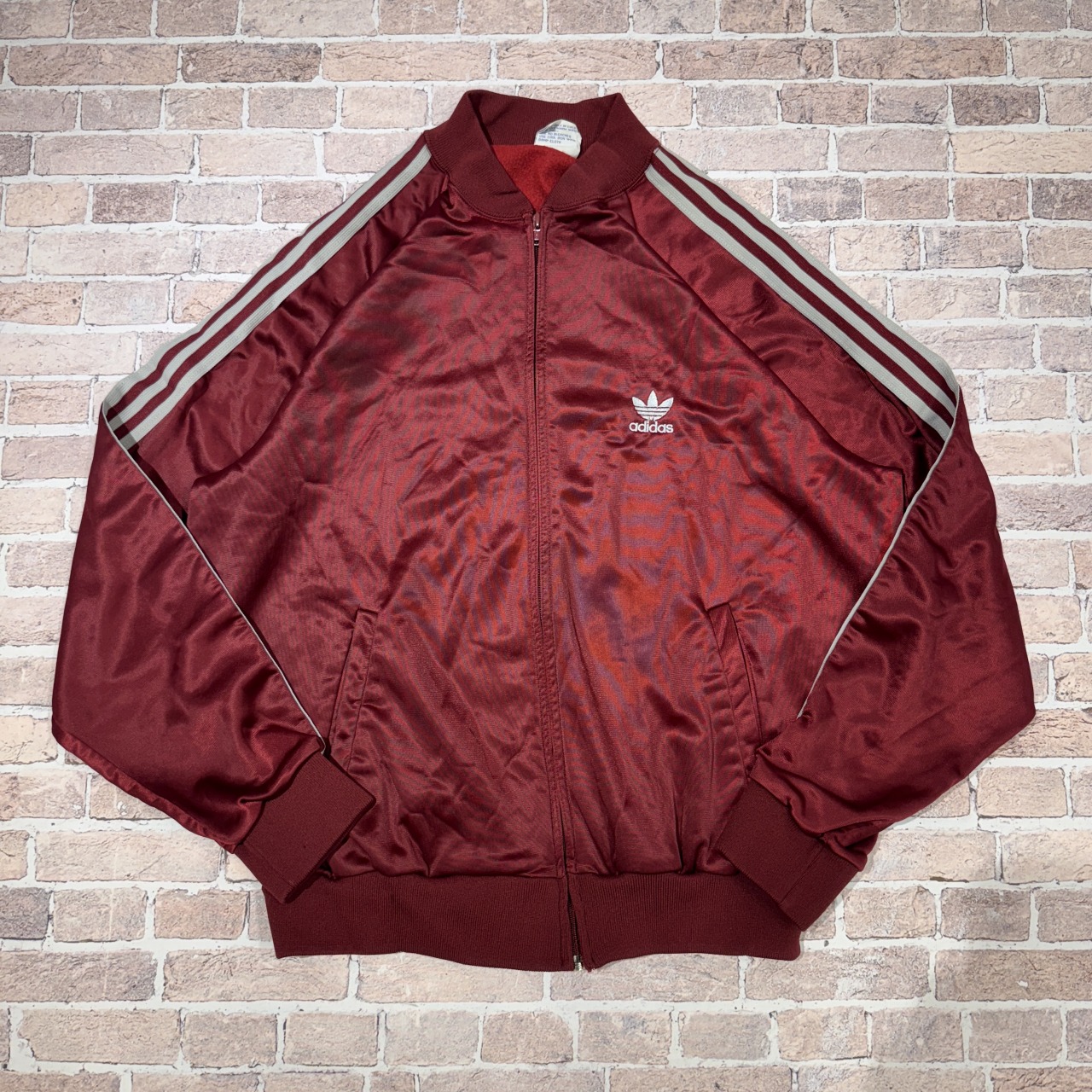 adidas ATP TRACK JACKET 80S 「バーガンディー×グレー、サイズ