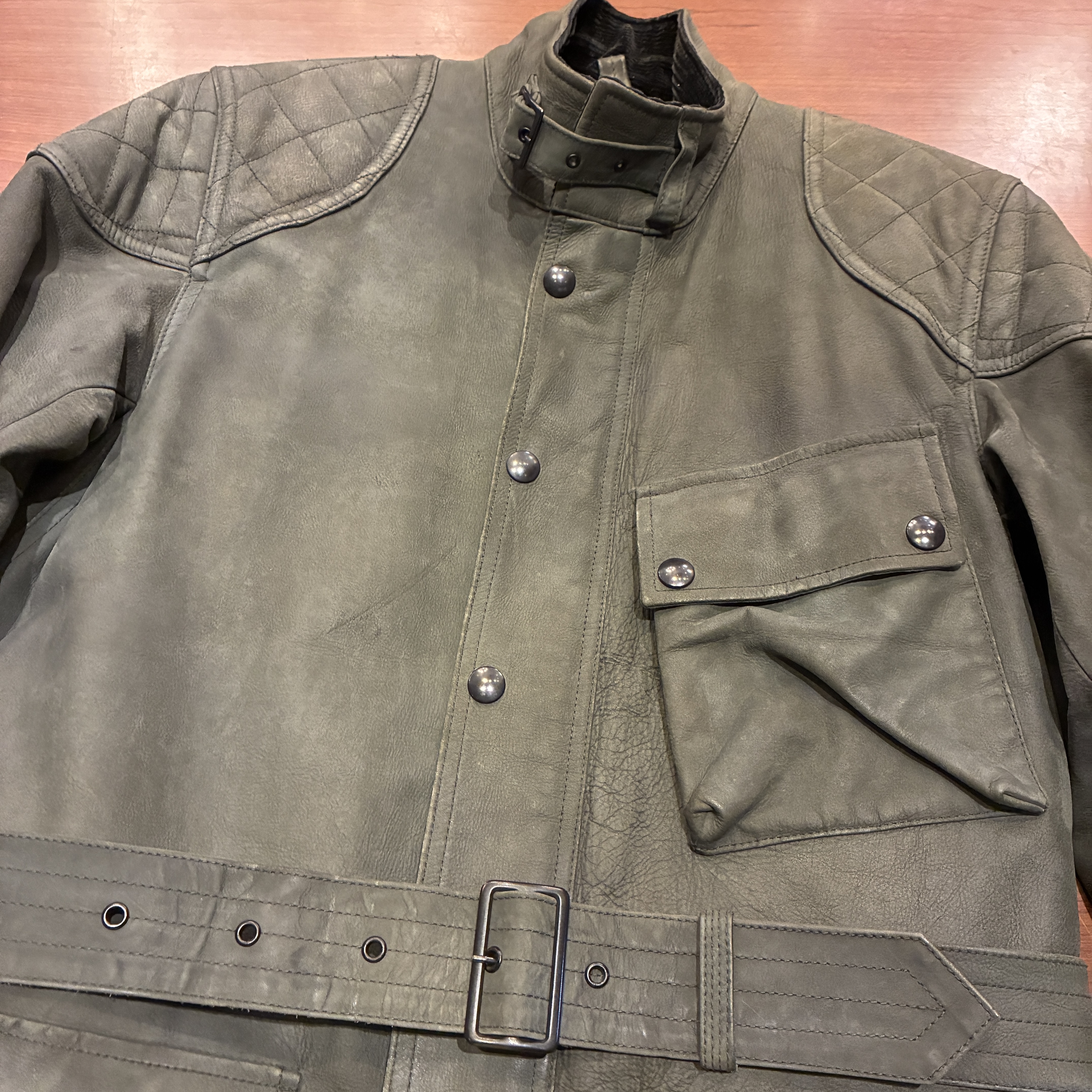 RRL MOTORCYCLE LEATHER JACKET OLD MODEL｜SAFARI サファリ