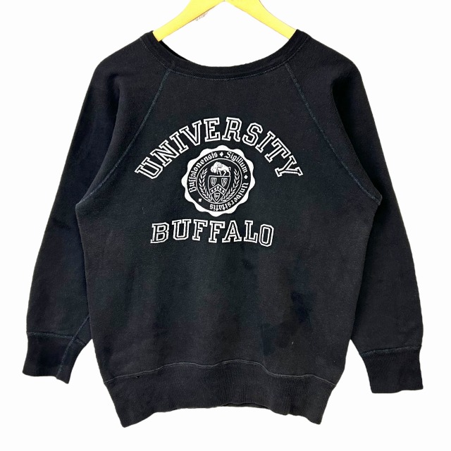 60's WHITMER-PANTHER フロッキープリント スウェット