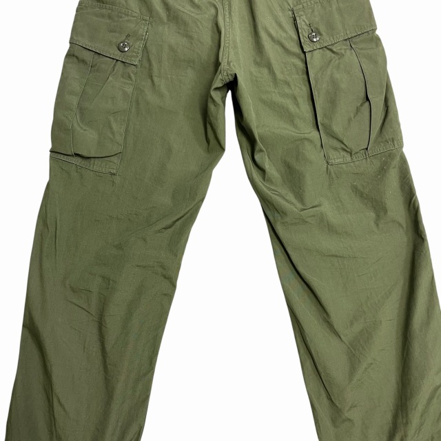 サルセーション トップス　ダークグリーン✖️ホワイト　フリーサイズ　⑥ US ARMY FATIGUE PANT 1ST MOEL 60S 「剥き出しボタン、S-R