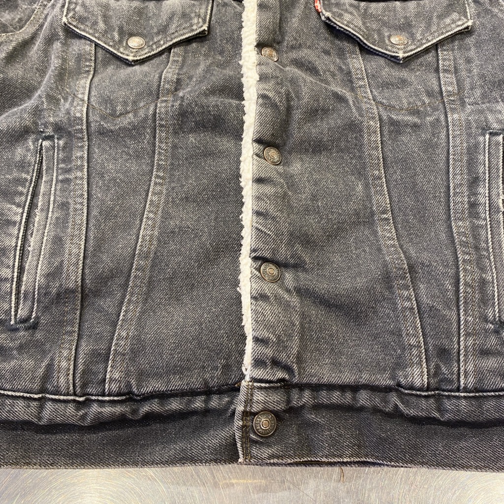伊良部様 LEVI'S 70608-0259 DENIM JACKET 80S-90S 「先染めブラック