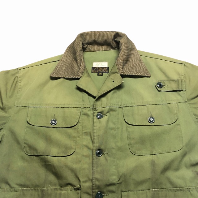 珍品 60s 70s LLBean　筆記体タグ　ノーカラー　ジャケット　YS3 珍品 60s 70s LLBean 筆記体タグ ノーカラー ジャケット YS3