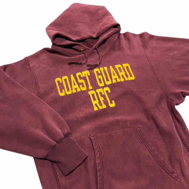 CHAMPION REVERSE WEAVE PARKA 80S 「両面プリント、COAST GUARD
