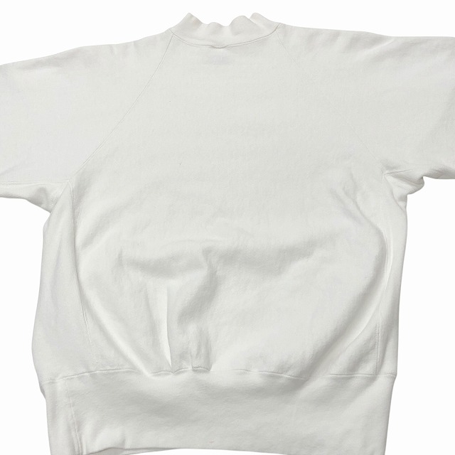 CHAMPION REVERSE WEAVE MOC NECK 90S 「USA製、ホワイト無地