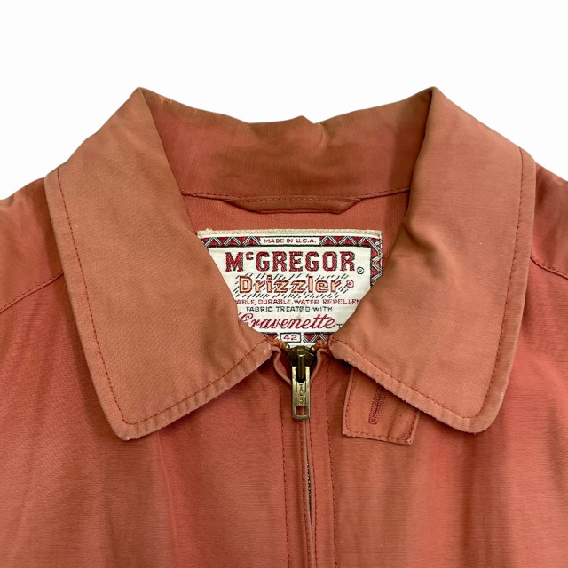 MCGREGOR DRIZZLER ジャケット 42 ブラウン 70s 70s McGregor Drizzler Jacket | VOSTOK