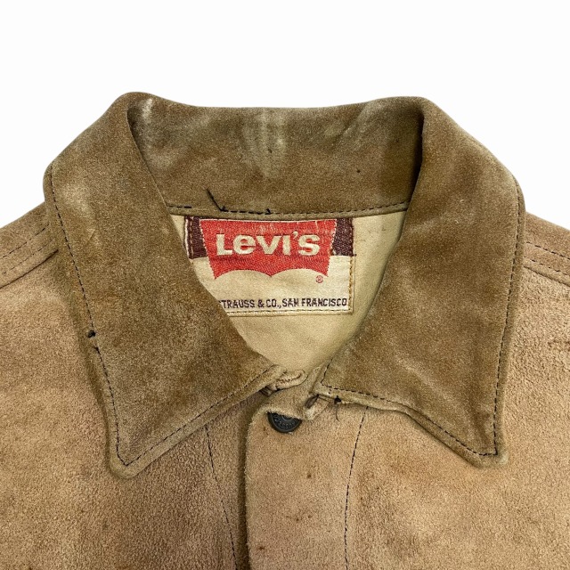 LEVI'S BIG E SUEDE LEATHER JACKET 70S｜SAFARI サファリ