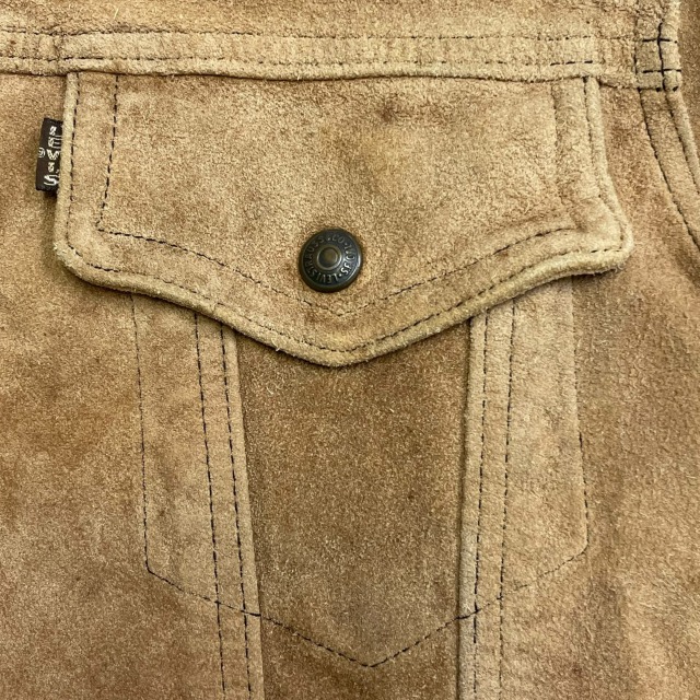 LEVI'S BIG E SUEDE LEATHER JACKET 70S｜SAFARI サファリ｜高円寺