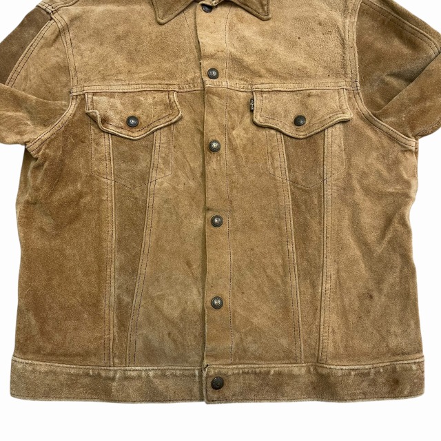 状態◎　70S　リーバイス　ビッグE　スエード　サファリジャケット　リバーシブル LEVI'S BIG E SUEDE LEATHER JACKET 70S｜SAFARI サファリ｜高円寺