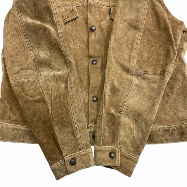 状態◎　70S　リーバイス　ビッグE　スエード　サファリジャケット　リバーシブル 状態◎ 70S リーバイス ビッグE スエード サファリジャケット