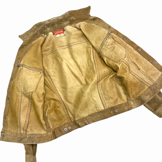 LEVI'S BIG E SUEDE LEATHER JACKET 70S｜SAFARI サファリ