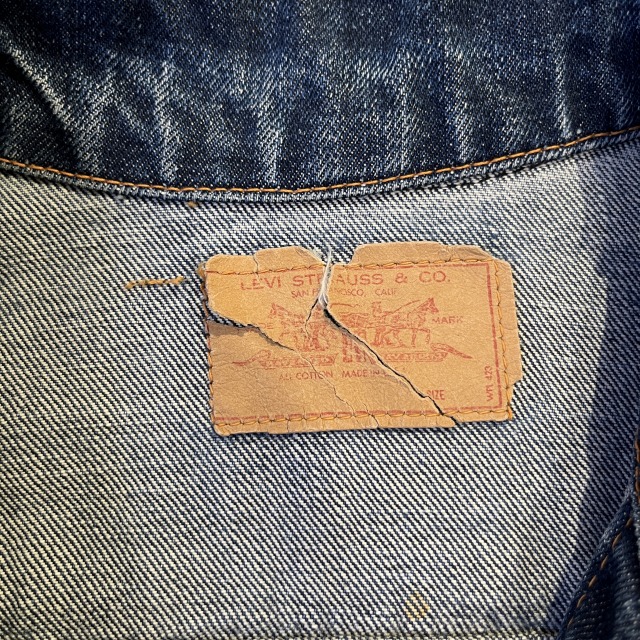 Levi's 70505 サイズ46相当　bigE 70s LEVI'S 70505 BIG E DENIM JACKET 70S 「ビッグサイズ、SIZE 46