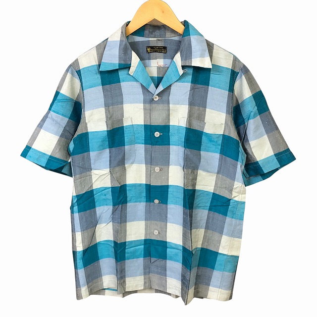 フリードマンR.A氏の作とされるシルク作品「バレエ」1991年 1950'S VINTAGE S/S SILK SHIRT 「ピュアシルク」|SAFARI
