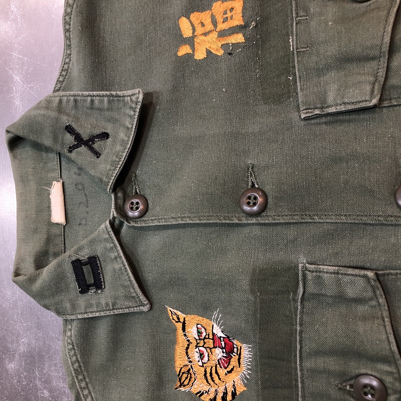 US ARMY UTILITY SHIRT 60S 「ベトジャン刺繍、14 1/2」｜SAFARI ...